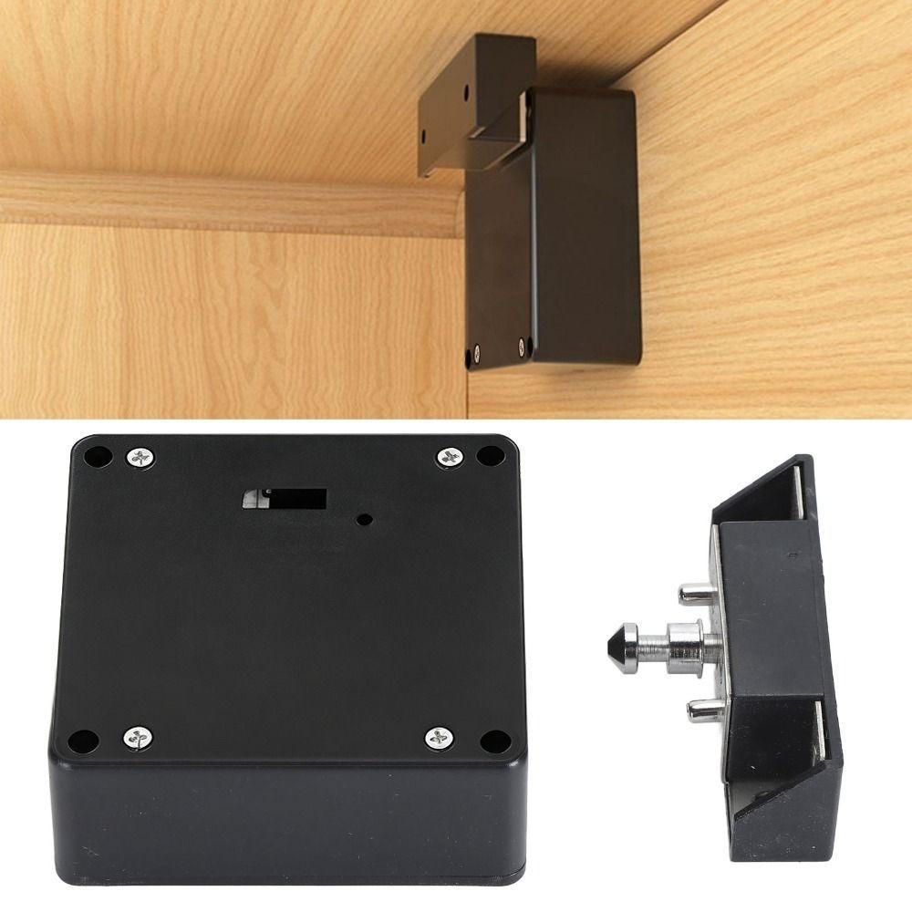 Invisible Drawer Lock ABS Smart Cabinet Lock Safety Electronic Cabinet Lock Closet