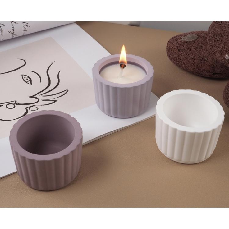 Силиконовая форма для DIY цементной чашки с эффектом кристалла Модная гипсовая подсвечник Зеркальная силиконовая форма