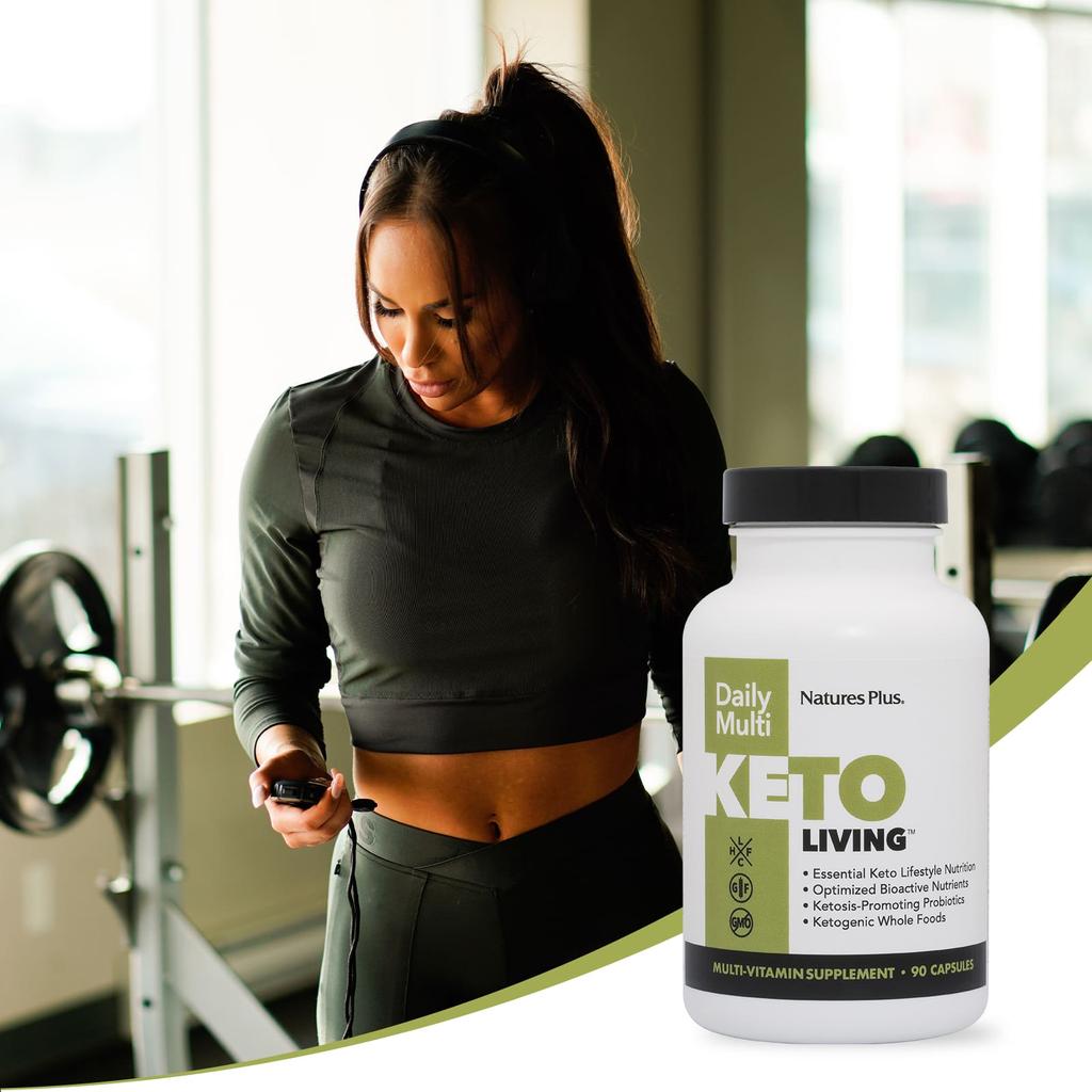 NaturesPlus, Keto Living, Daily Multi, 90 капсул