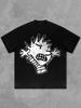 Harajuku Graphic Print T Shirts Y2k Tops Unisex Unisex High Street Oversized T Shirt Pro Choice Streetwear Vintage Tee Clothing