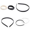 10 Pcs/Set Plastic Hair Band No Teeth Children Hair Accessory Diy Craft 2 Colors