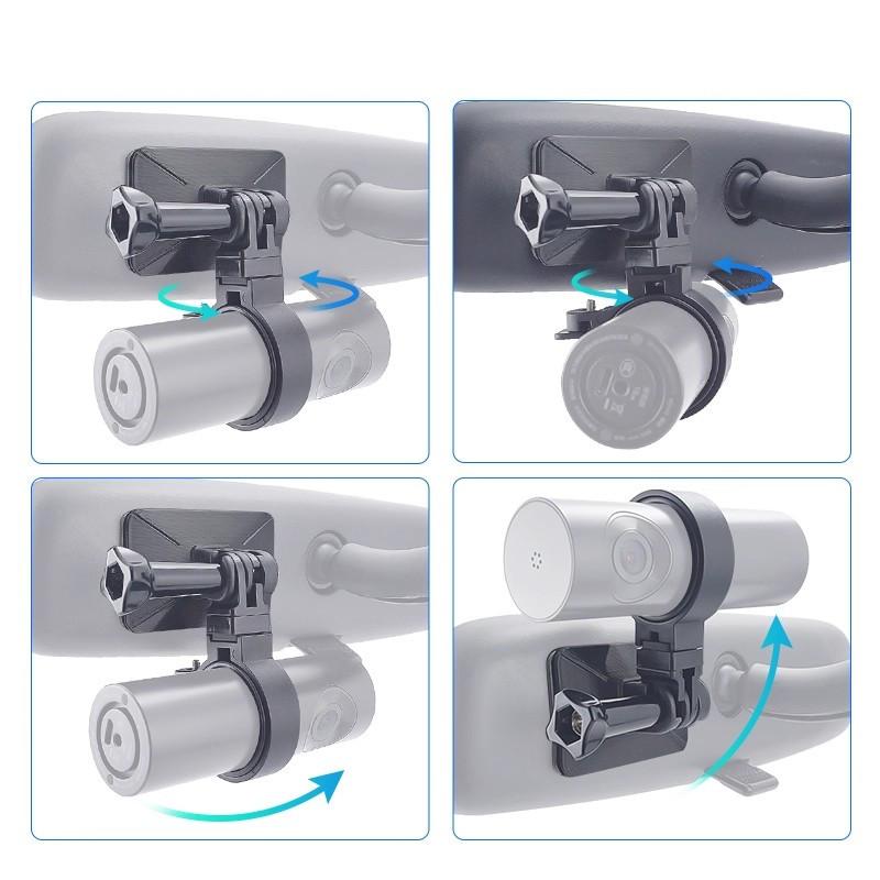 For 70mai Dash Camera Stand Flexible Adhesive Mount Bracket for 70MAI m310 m300 M200 1S D06 car DVR Holders