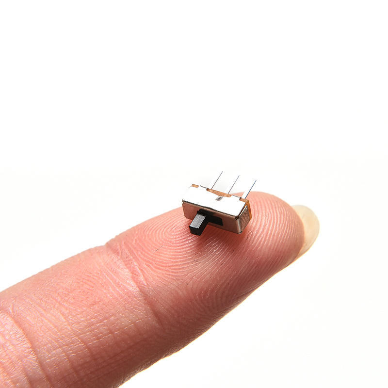 20X Ss12D00G3 2-позиционный однополюсный 1P2T 3-контактный печатный пульт вертикальный ползунковый переключатель