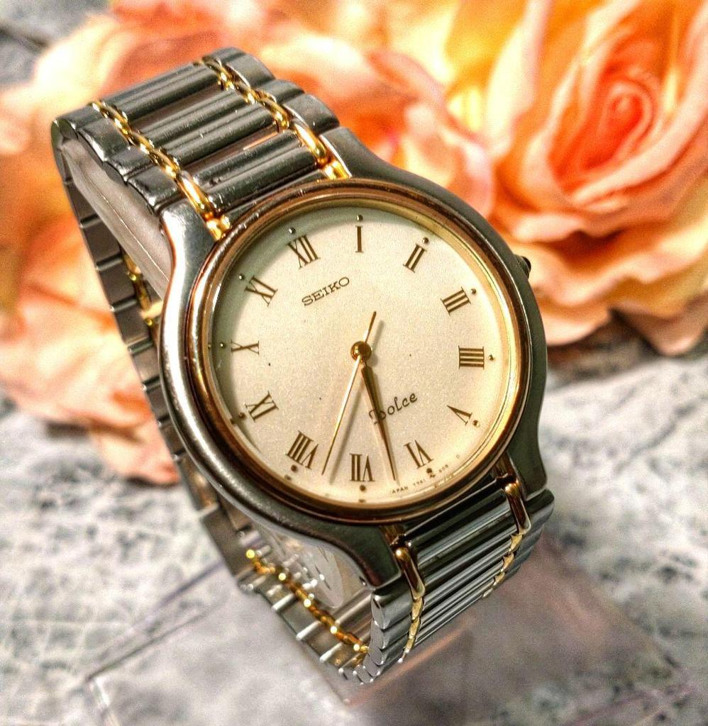 [USED] SEIKO Dolce Watch In Silver/Gold