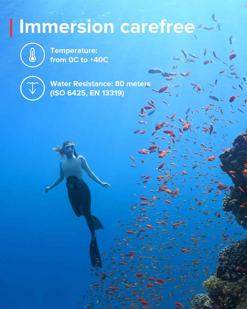 SUUNTO ZOOP NOVO AQUA BLUE Dive Computer [SS051035000]