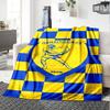 Panetolikos Print Flannel Blanket High Quality Warm Comfortable Cover for All Seasons Perfect for Gifts Home Decor