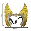 Ангельская повязка на голову: 3D PU Подвижный Костюмный Аксессуар для Хэллоуина, Марди Гра, Карнавала и Танцевальных Вечеринок.