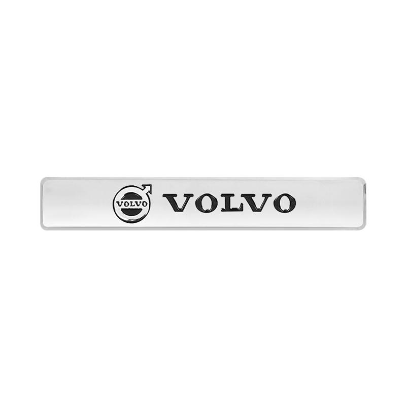 Car Emblem Leaf Metal Stickers Auto Decoration For Volvo XC90 V90 V60 XC60 V40 EC40 EX40 S80 S60 S90 C40 XC40 V70 XC70 C30 C70