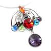 [J5422] - Multicolored 'Sissi' Designer Necklace
