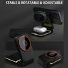 Магнитная складная дорожная подставка для быстрой беспроводной зарядки 3 в 1 для Magsafe iPhone 16 15 14 13 12 Pro Apple Watch 2-9 SE Airpods Pro