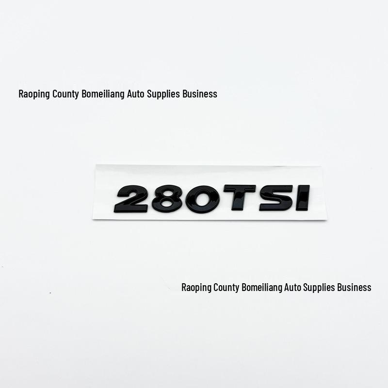 Volkswagen Sagitar 08-22 Черный 280TSI Набор задней эмблемы и наклейки с буквами