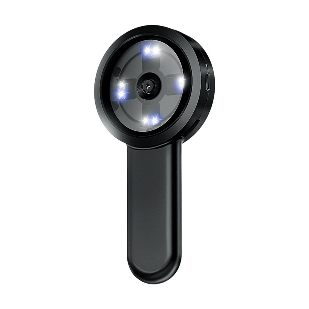 Handheld Digital Magnifying Glass Digital Microscope for Adults Kids 100X Magnification 2.0 Inch Screen Manual 16M Photo Built-in Battery LE