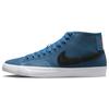Blazer Court Mid Premium SB Dark Marina Blue Unisex Sneakers Black FB1378-408