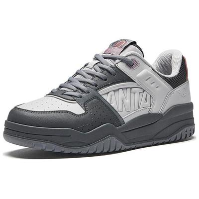 Full Score Fashion Trend Прочные легкие низкие кроссовки для скейтбординга Женские кроссовки Серые Черные 122448032-6