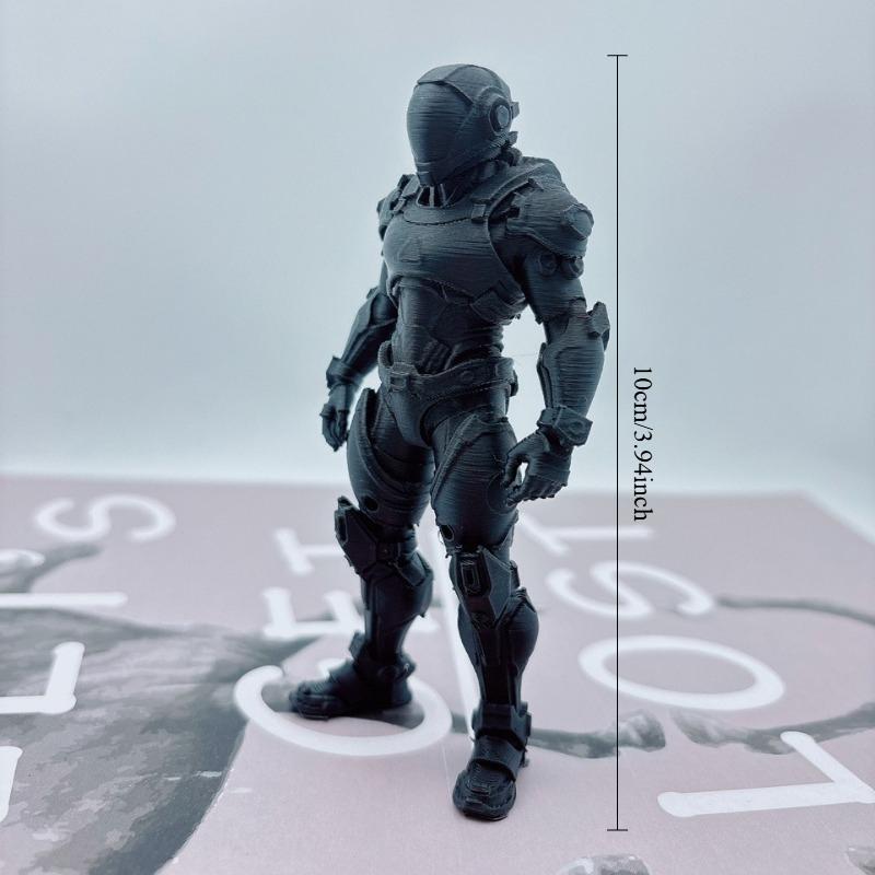 3D-печатная статуэтка Стража Тьмы, Модель персонажа Страж Тьмы, Украшение для дома и офиса
