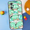 Милый Мультяшный Genshin Impact Для Realme GT7 Pro GT 6T 6 5 C67 C61 C55 C53 C51 C21Y C25S C75 10 11 12 13 14 Pro Plus Чехол