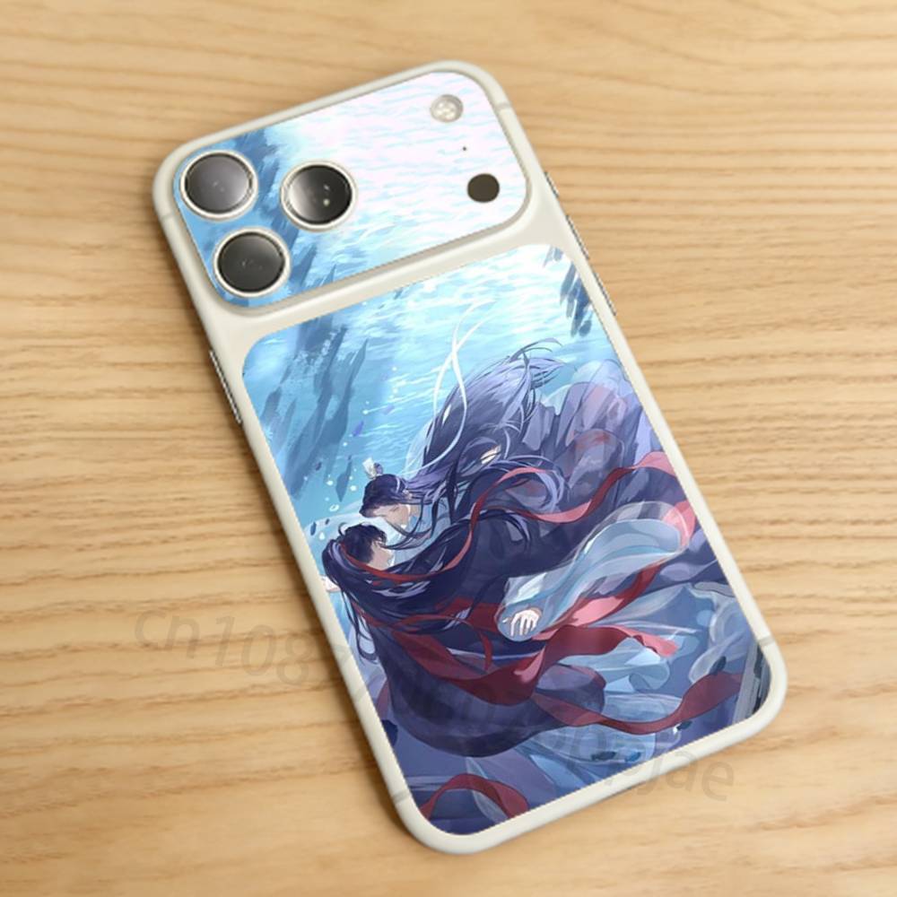 Аниме Мо Дао Цзу Ши Для iPhone 17proMax/17pro Полное Покрытие Наклейка Skin Wrap Цветная Задняя Защитная Пленка-Наклейка