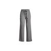 SS23 Solid Fleece Straight Leg Casual Pants Women Bottoms Gray 1381847-025