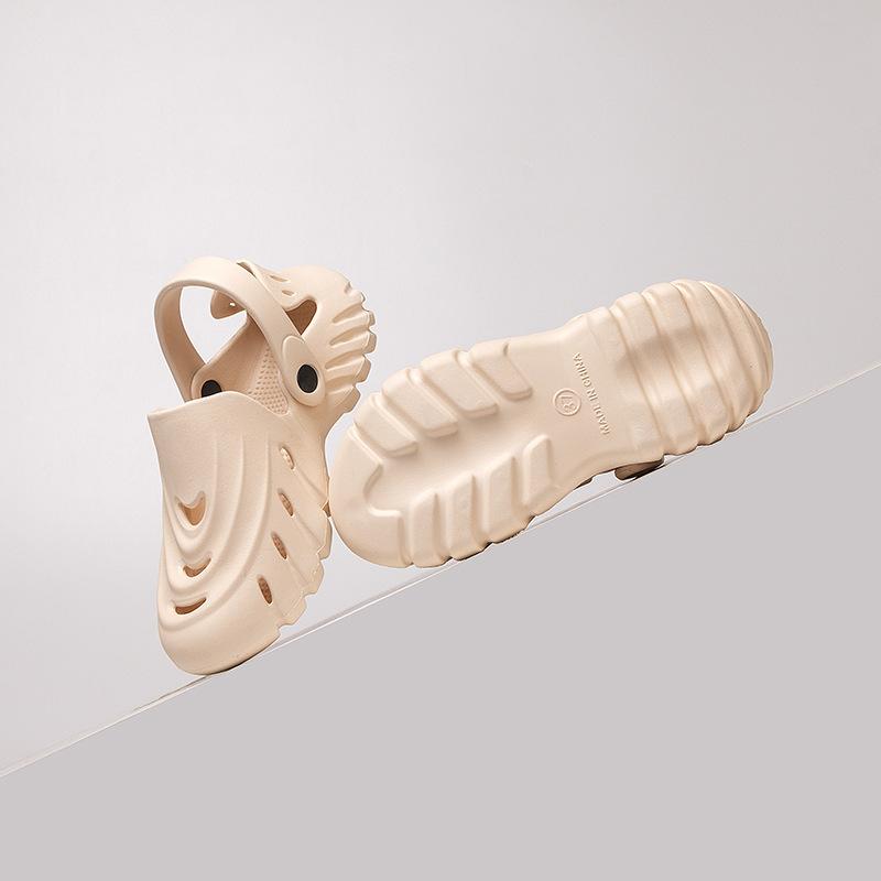 Мода 2025 Лето Пара Дышащие Сандалии Легкие Полые Садовые Нескользящие Пляжные Сандалии для Мужчин Женщин Повседневная Уличная Обувь