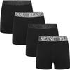 Keanu Men's Plain Boxer Shorts (Pack of 12)