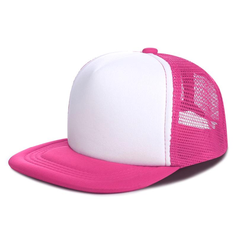 Мужская бейсболка с регулируемым плоским козырьком — дышащая, защита от солнца для весны/лета, стиль для родителей и детей, сетчатый дизайн для хип-хопа и уличных танцев.