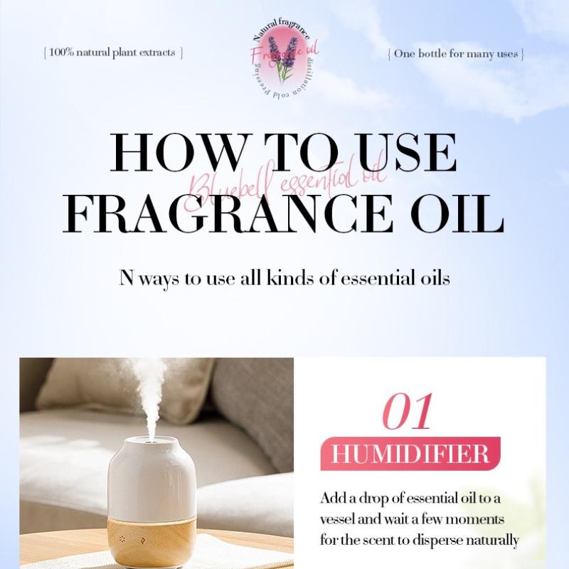 Fragrance Essential Oil Set, Nourishing and Moisturizing Body Universal Serum