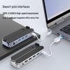 Алюминиевая подставка для ноутбука с USB-хабом 3.0 и охлаждающей док-станцией - Складная и портативная