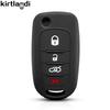 Silicone Remote Key Holder For Keys Cover Car Key Case For Fiat Cronos Argo Toro 2023 Tipo 500x Toro Bravo Ducato Accessories