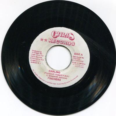 7-дюймовые ПИНЧЕРЫ для пластинок - Darling NONE Chris Records 1999 Ямайка Регги, Ска и Даб Б/У