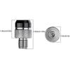 2Pcs M10 CNC Aluminum Motorcycle Rear View Mirror Hole Plugs Screws Rearview Mirror Anti-Rust Holder