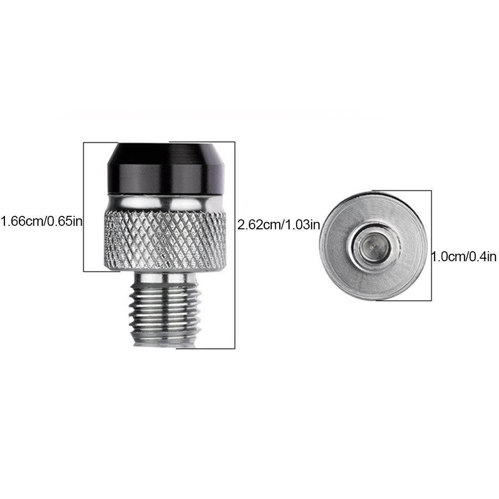 2Pcs M10 CNC Aluminum Motorcycle Rear View Mirror Hole Plugs Screws Rearview Mirror Anti-Rust Holder