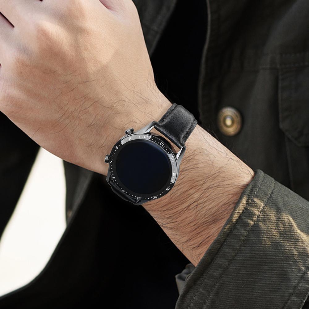 Ремешок для часов 21 мм, 22 мм, 24 мм, ремешок для часов с пряжкой-бабочкой, ремешок из натуральной кожи с узором, раскладывающийся браслет, коричневый, черный ремешки для часов, новинка