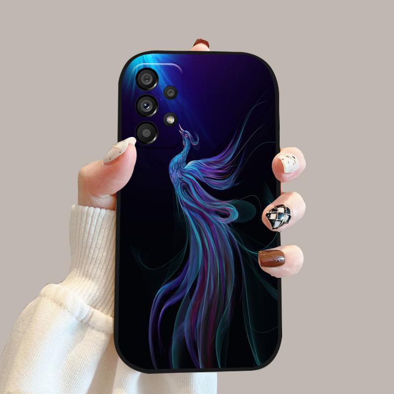 Для Samsung A73 A72 Чехлы Модный Мультяшный Принт Мягкий Силикон ТПУ Чехол для Телефона Для Samsung Galaxy A53 A33 Защитный Бампер Чехол