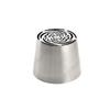 Stainless Steel Flower Squeeze Mouth Large Size Cream Nozzles  for Cupcake Decoration