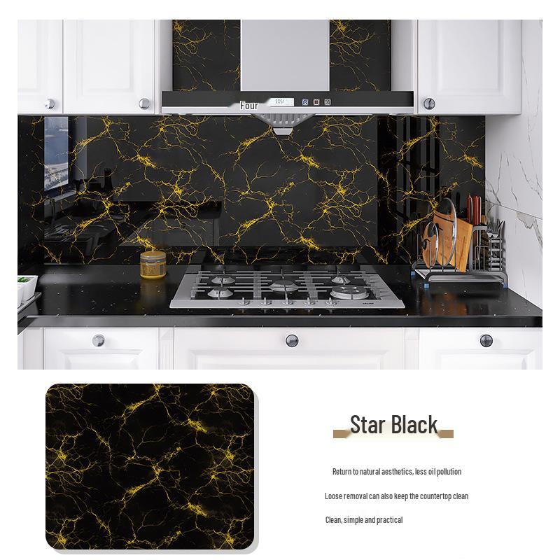 Самоклеящиеся водонепроницаемые утолщенные наклейки для плитки на стену и столешницу для кухни и домашнего декора