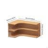 Corner Desk Organizer Shelf Countertop Display Versatile Water Cup Storage Rack 2