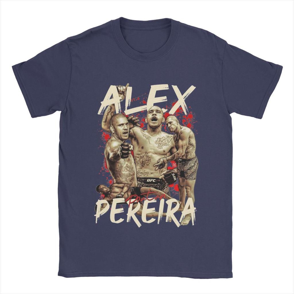 All Seasons Men Women Alex Pereira Poatan Boxing Boxer T Shirts Apparel Pure Cotton T-shirt Clothes Creative Tee Shirt