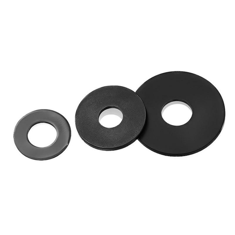 White Insulating Nylon Plastic Washer - Flat, Black, Oversized, Thickened - MM2, M2.5, M3, M24
