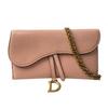 UsedShoulder Bag Pink Leather Women