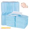20/40/100 Pcs Baby Nursing Pad Disposable Diaper Paper Mat for Adult Child Baby Absorbent Waterproof Diaper  Changing Mat
