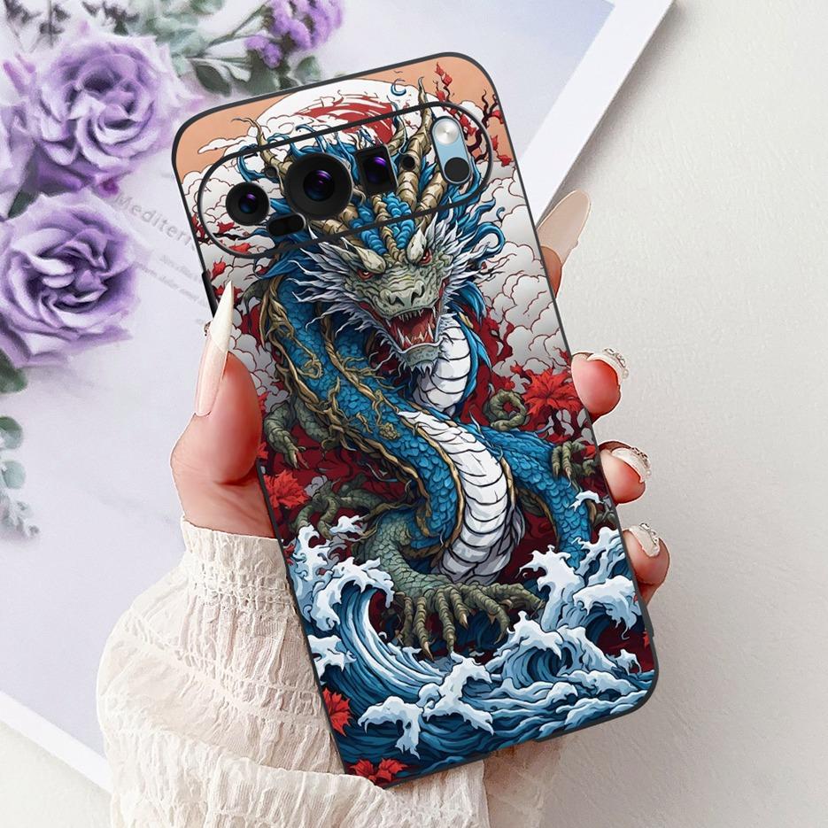 Чехол для Google Pixel 9 Pro Pixel9A Новый Модный Расписной Чехол Мягкий ТПУ Чехол для Телефона Для Google Pixel 9A Pixel9 Pro Задняя Крышка Сумки
