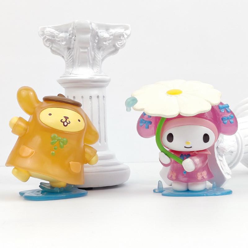 Набор ПВХ фигурок Sanrio Куроми и Моя Мелоди для рабочего стола, для коллекции и в подарок