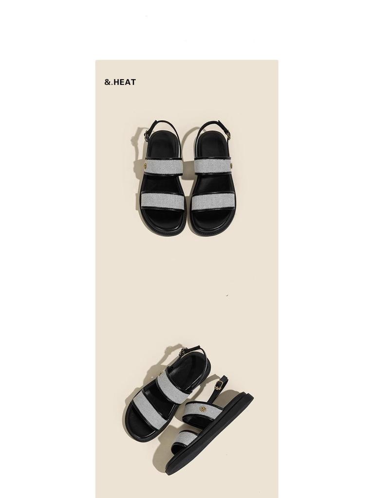 Женские суперкомфортные римские пляжные сандалии на одном ремешке - Летняя мода 2024