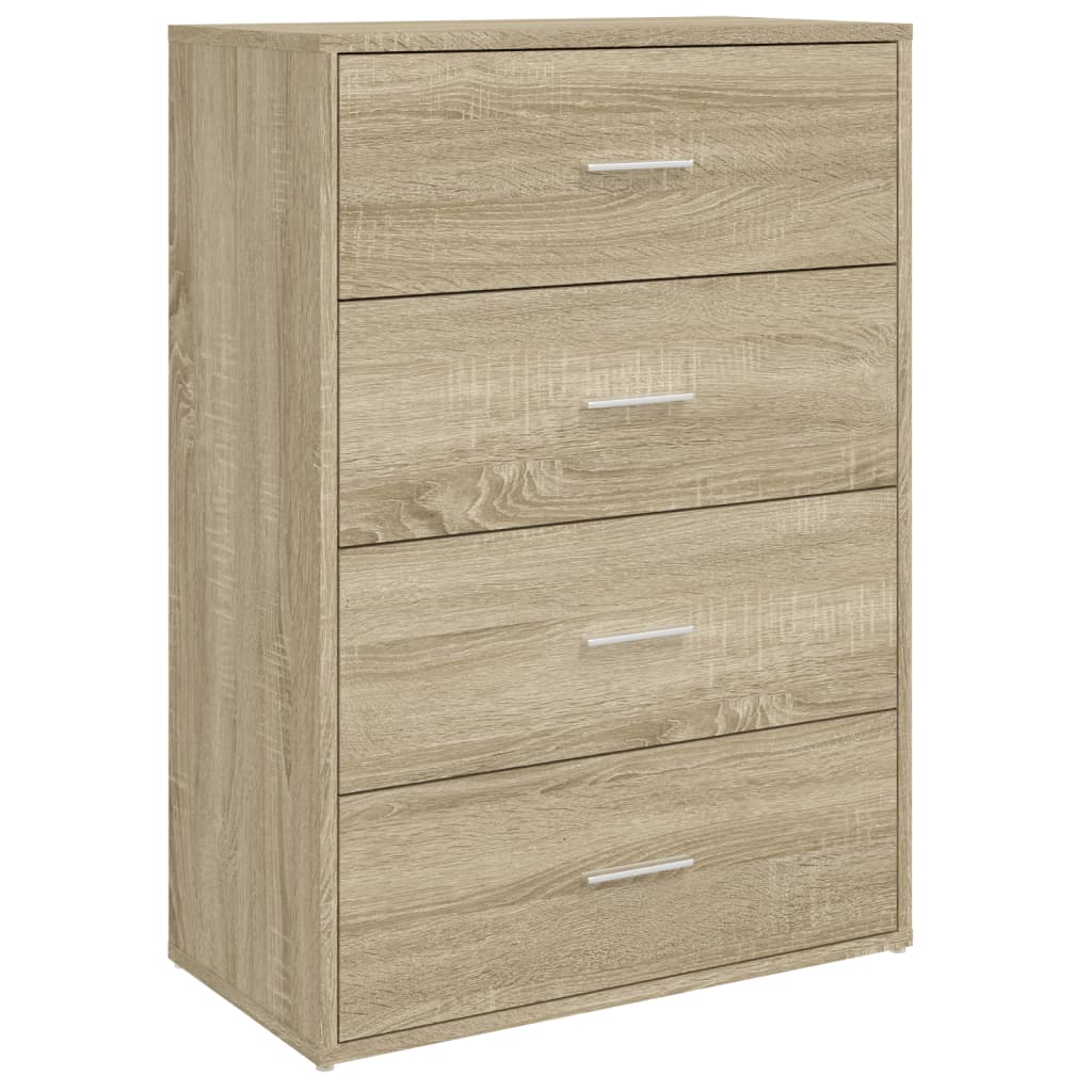 Боковые шкафы 2 шт. Дуб Сонома 60 x 31 x 84 см ДСП