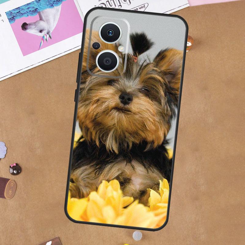 Mini Yorkshire Terrier Case For OPPO Reno 8T 4Z 5Z 11F 8 10 11 Pro 5 6 7 Lite OPPO Find X6 Pro X2 X3 X5 Lite Cover