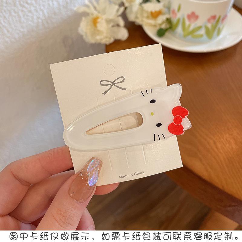 Прозрачный Мультяшный Sanrio Зажим-Акула Летний Большой Куроми Зажим-Коготь Заколка для Волос Затылок Аксессуары для Волос Головной Убор Заколка