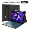 Клавиатура планшета для iPad Pro 12,9 11 Magic Keyboard Cover для iPad 10th 9th 8 7 Air 5 4 3 поколения Bluetooth-клавиатура кожаный чехол