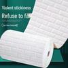 3D White Self-Adhesive Brick Pattern Foam Wallpaper - Large Seamless Decorative Stickers