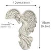 Angel Wings Home Gift Resin Craft Door Frame Ornament Indoor and Outdoor Garden Door Ornament