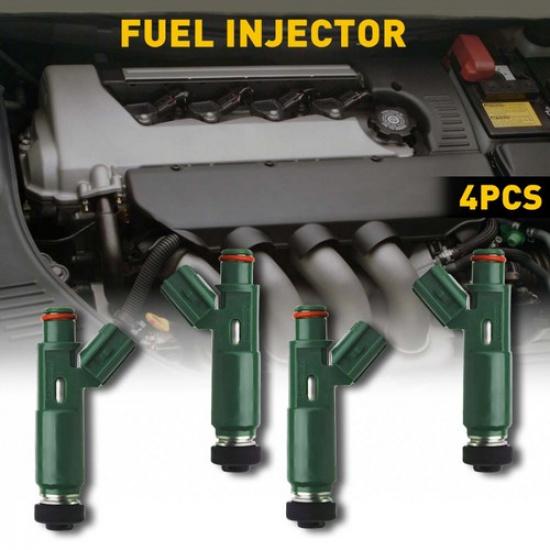 4X Топливная форсунка для Toyota 2000-2004 Corolla Celica 1.8L 2325022040 232500D040